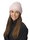 Polar Bear Winter Hat (Beanie) Mana - Fluffy Texture - Ladies Pink - 1 Piece